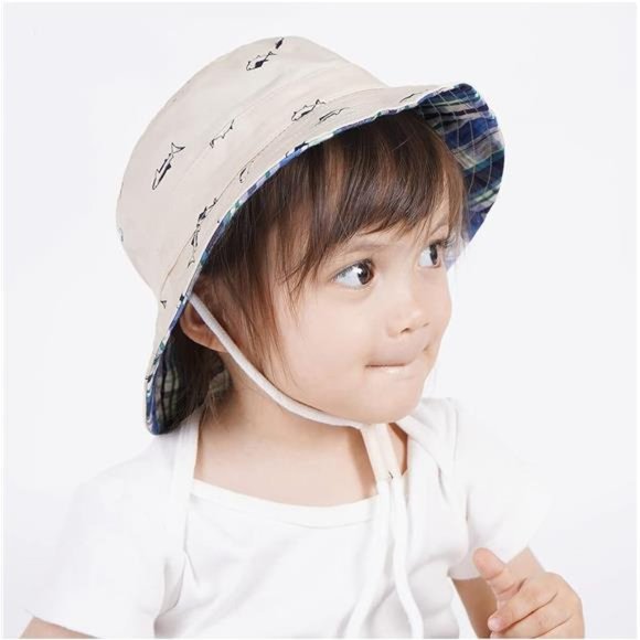 Sun Hat UPF 50+ Sun Protective Toddler Bucket Hat Pink - Picture 7 of 7